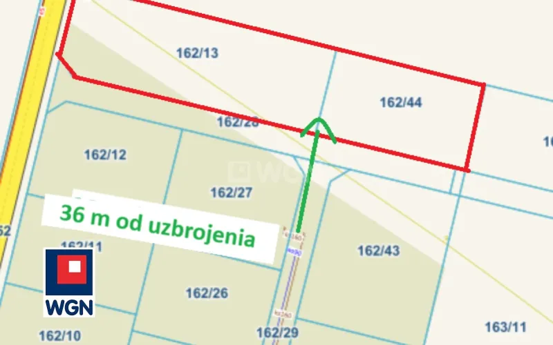 Działka na sprzedaż Jutrzenka