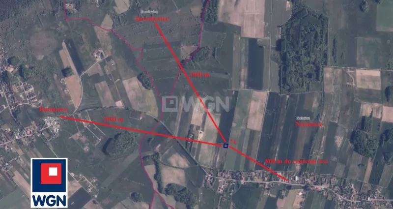 Działka na sprzedaż Nacmierz