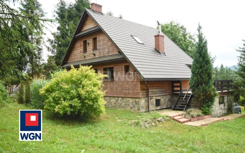 Dom na  sprzedaż Stryszawa - Wyjątkowy dom całoroczny z klimatycznym ogrodem i pięknymi widokami